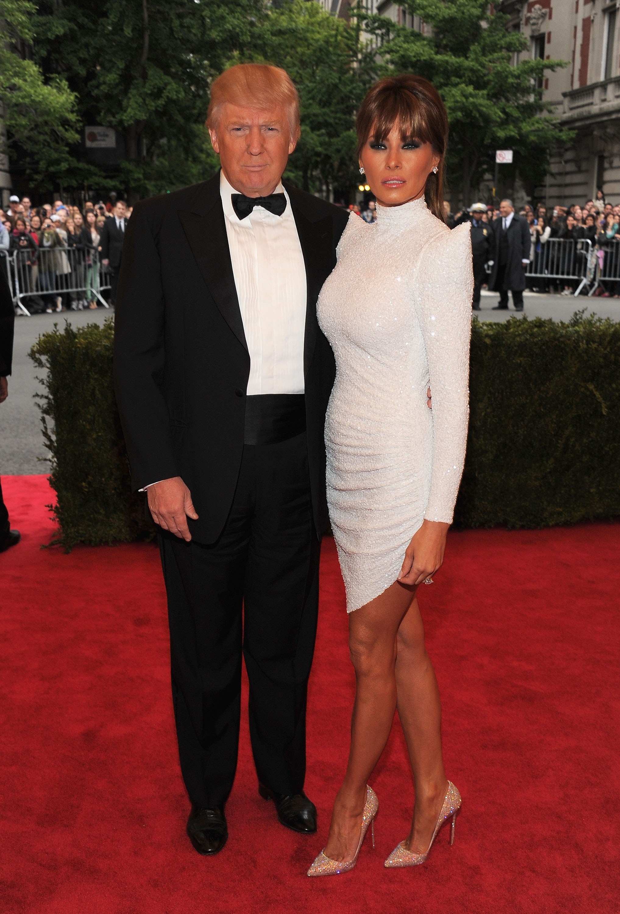 Melania Trump at the Metropolitan Museum of Arts Costume Institute Gala
