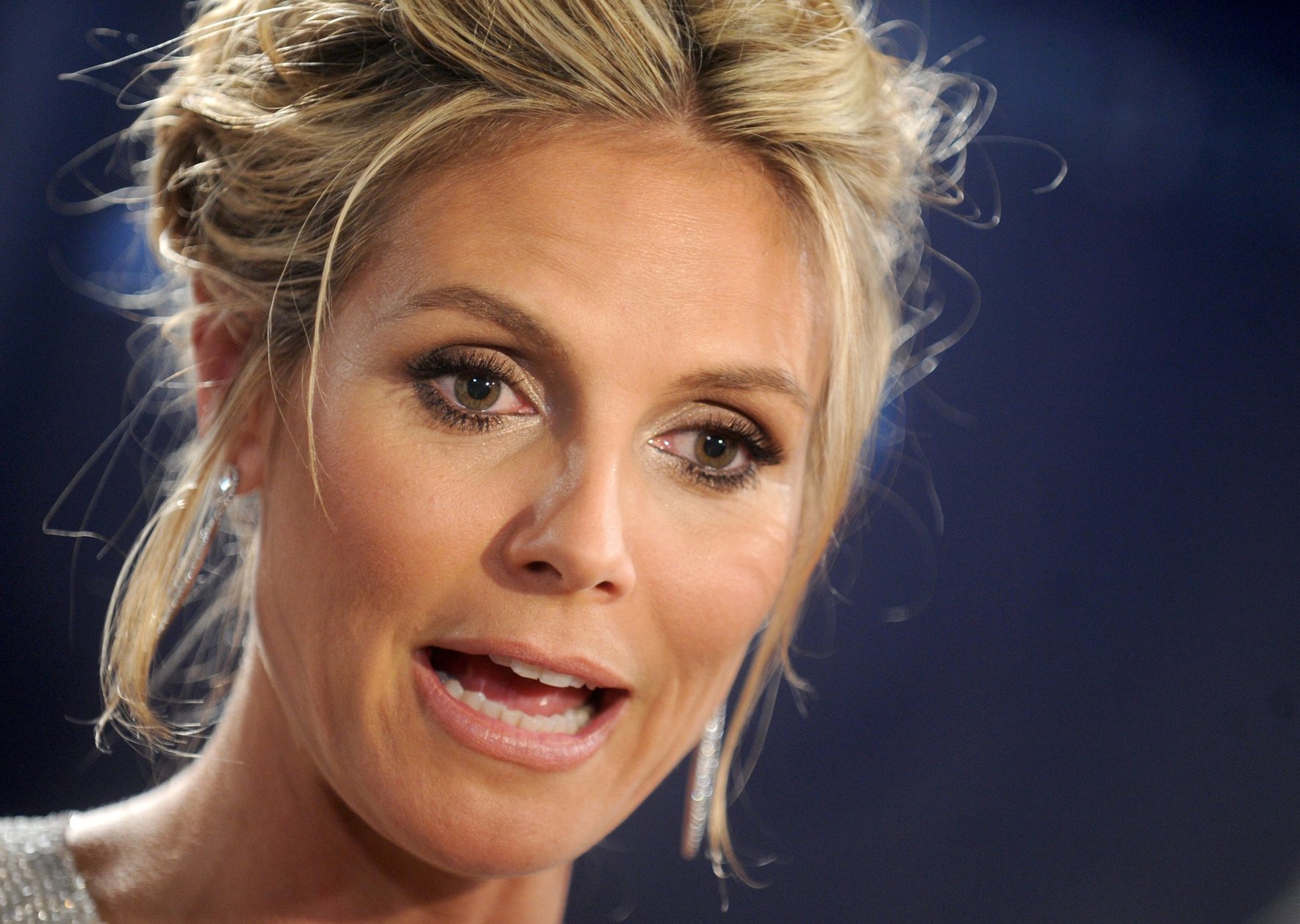 Heidi Klum attending the  America's Got Talent  Post Show in New York on August 21, 2013 