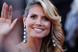 Heidi Klum attending the  Nebraska  Premiere at the 66th Annual Cannes Film Festival (May 23, 2013) 