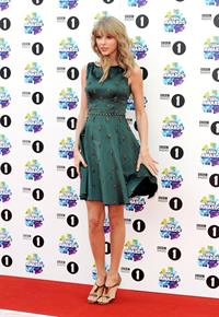 Taylor Swift attending the BBC Radio 1 Teen Awards 11/3/13  