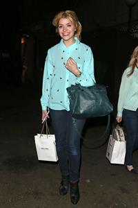 Holly Willoughby Riverside studios in London, Feb 27, 2013 