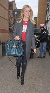 Holly Willoughby Riverside studios in London, March 6, 2013 