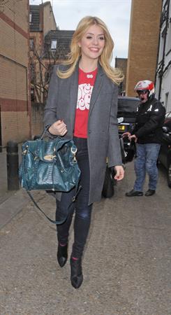 Holly Willoughby Riverside studios in London, March 6, 2013 