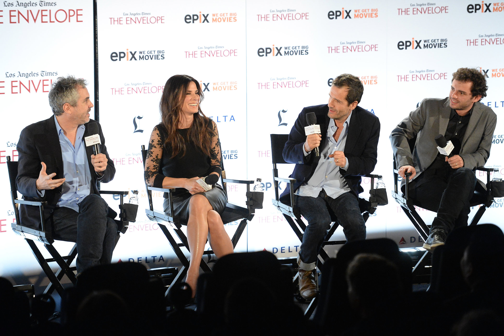 Sandra Bullock LA Times Envelopes “Gravity” screening in Shermank Oaks, November 7, 2013 