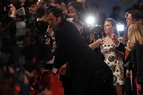 Scarlett Johansson premiere of 'Her' during the 8th Rome Film Festival November 10, 2013 