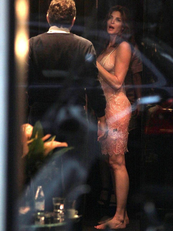 Stephanie Seymour – at a lingerie store in Italy 10/22/13  