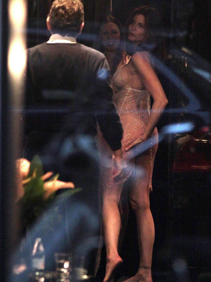 Stephanie Seymour – at a lingerie store in Italy 10/22/13  