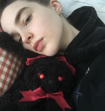 Ali Michael taking a selfie