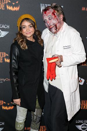 Sarah Hyland 5th Annual LA Haunted Hayride VIP Premiere Night in Los Angeles, October 10, 2013 