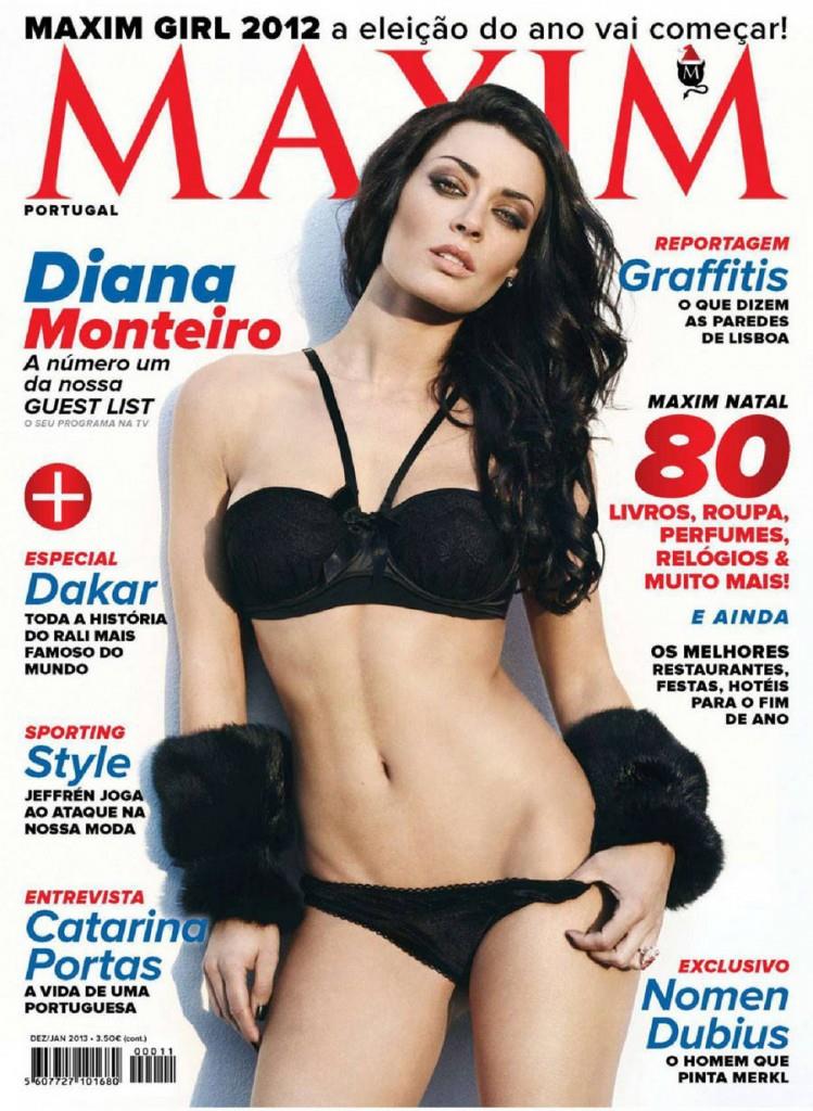 Diana Monteiro in lingerie