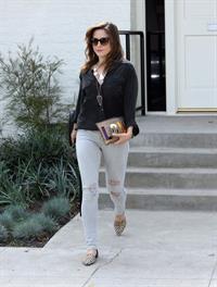 Sophia Bush at Ramirez Tran Salon in Beverly Hills 10/3/13 