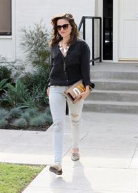Sophia Bush at Ramirez Tran Salon in Beverly Hills 10/3/13 