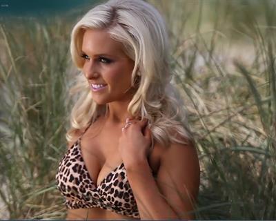 Melanie Lianne Brown in a bikini