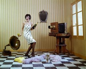 Virna Lisi Divers Pics Pic with Marcello Mastroianni 