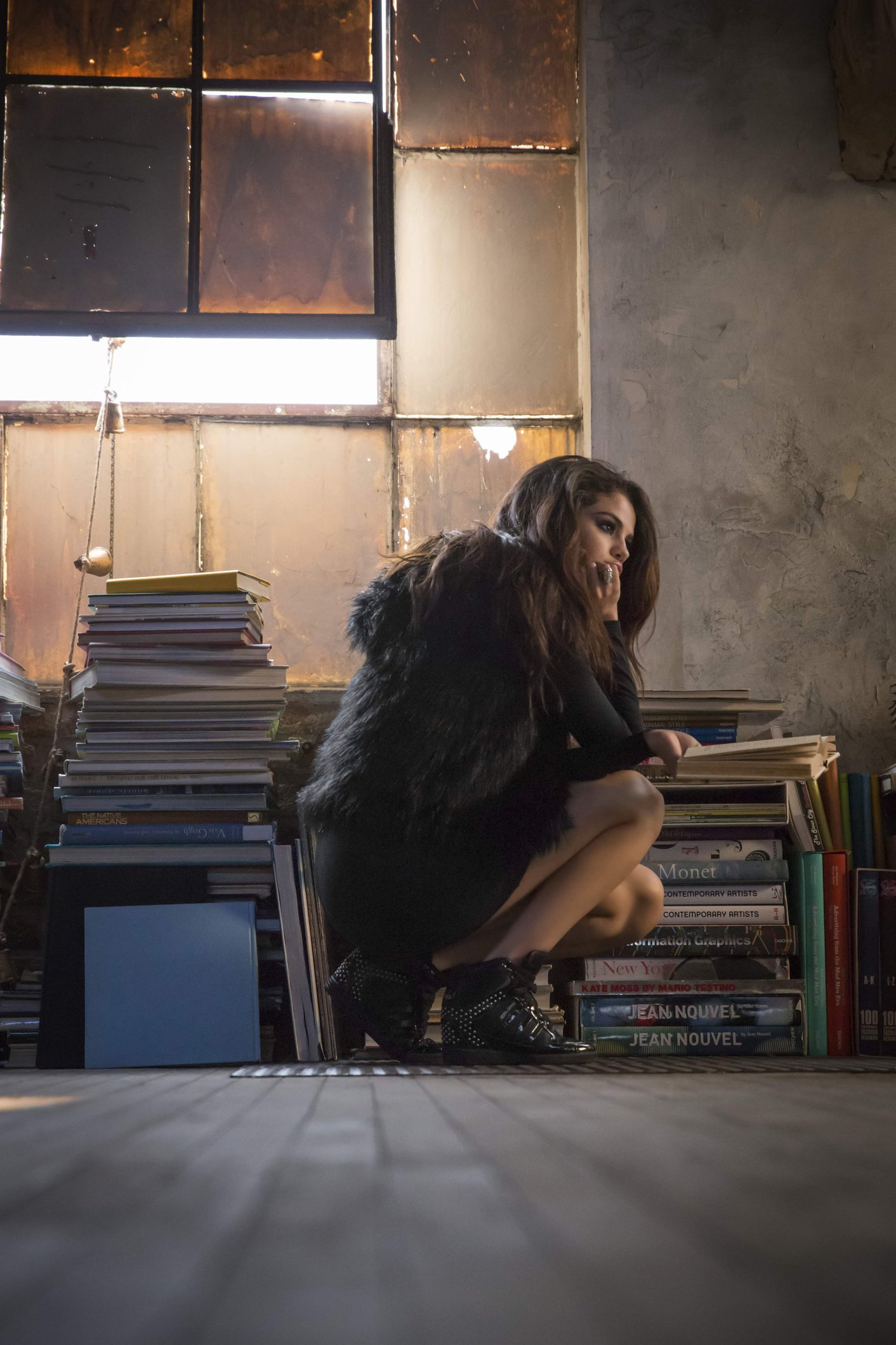 Selena Gomez – Adidas NEO Winter 2013 Shoot 4/29/13  