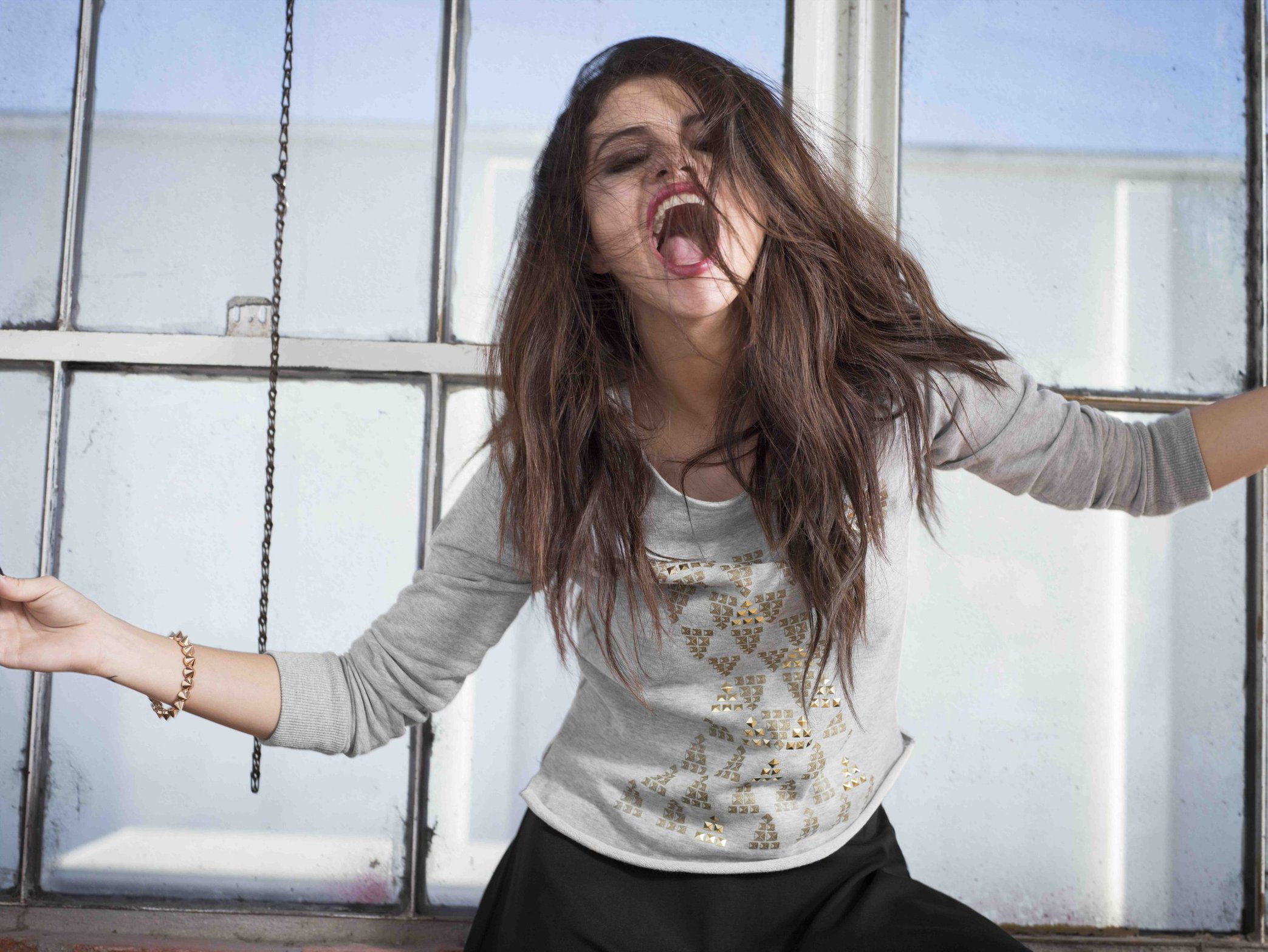 Selena Gomez – Adidas NEO Winter 2013 Shoot 4/29/13  