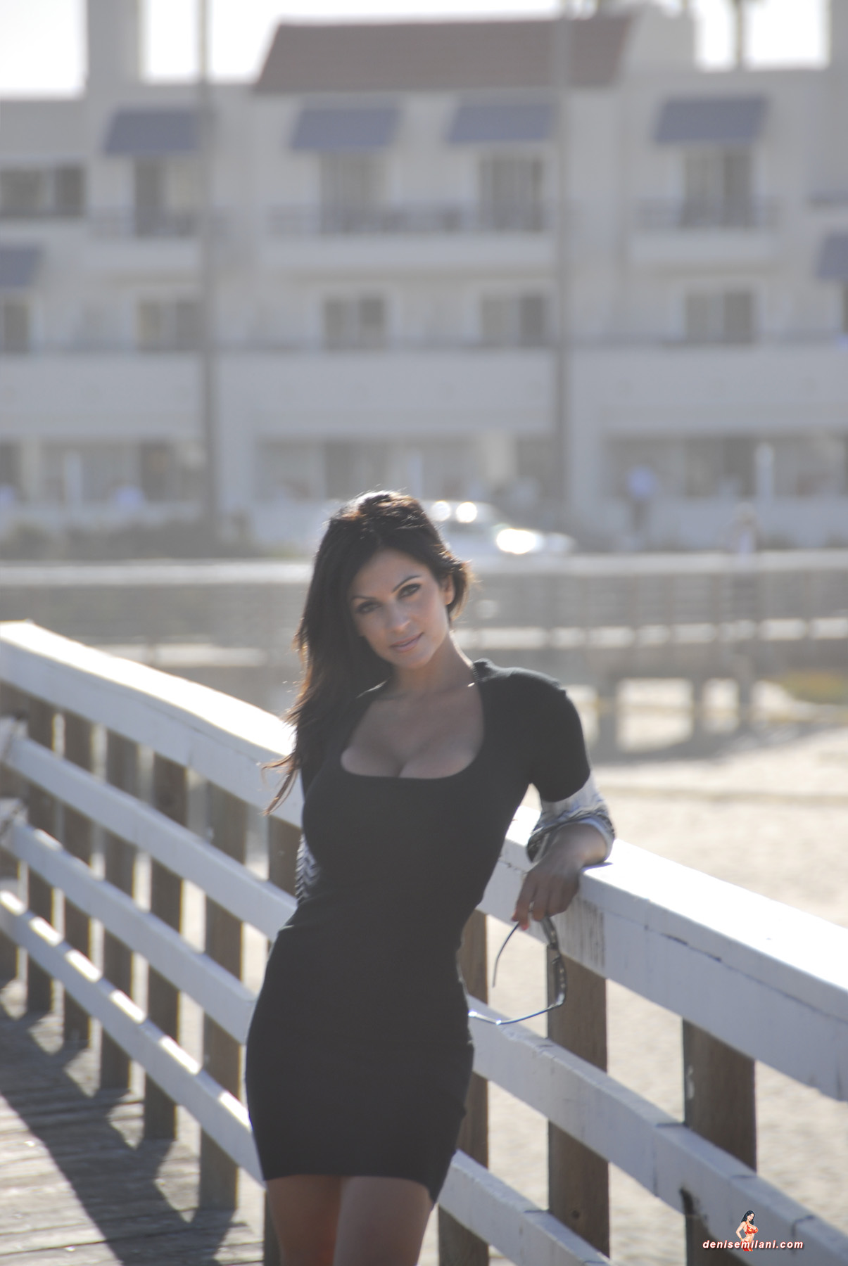 Denise Milani Snapshots - Pier