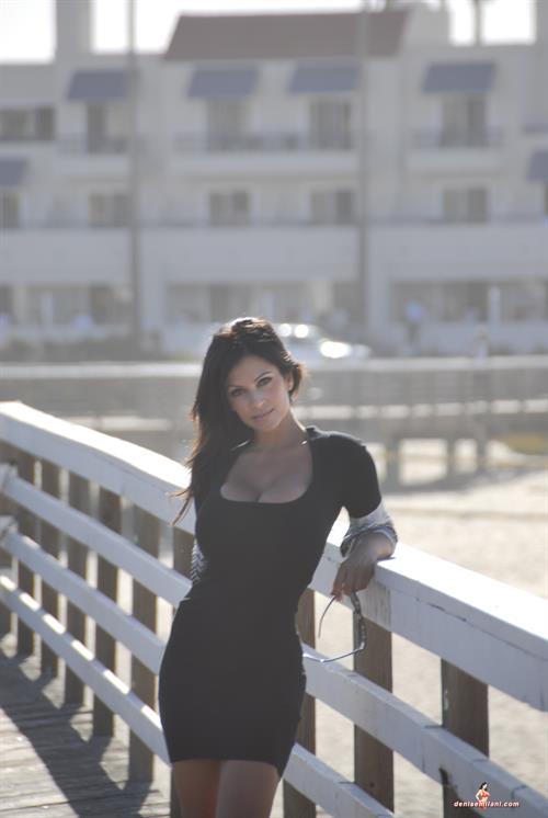 Denise Milani Snapshots - Pier