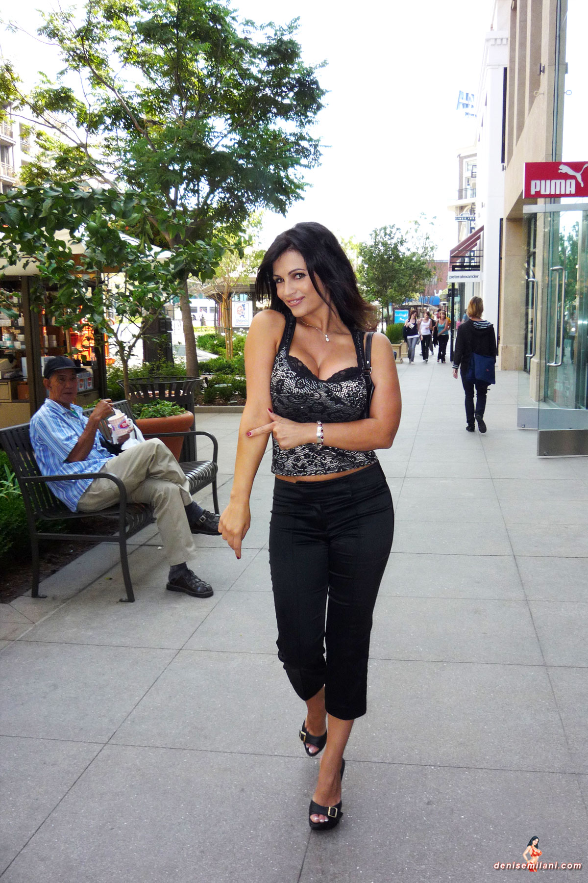 Denise Milani Snapshots - Americana