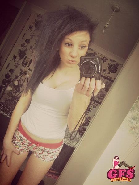 Anonymous taking a selfie