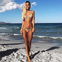 Chiara Bransi in a bikini