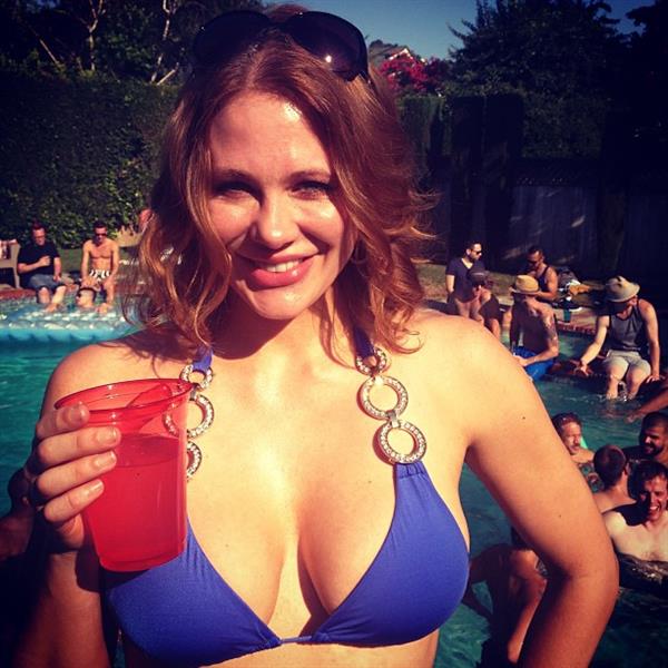 Maitland Ward in a bikini