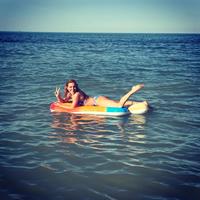 Giada Russo in a bikini