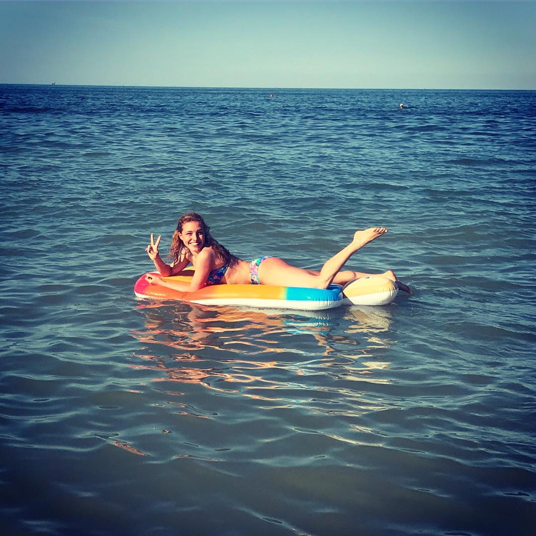 Giada Russo in a bikini