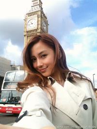 Angela Baby taking a selfie