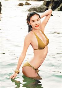 Gaile Lai in a bikini
