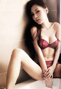 Jeana Ho in lingerie