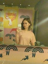 Jean Champion taking a selfie