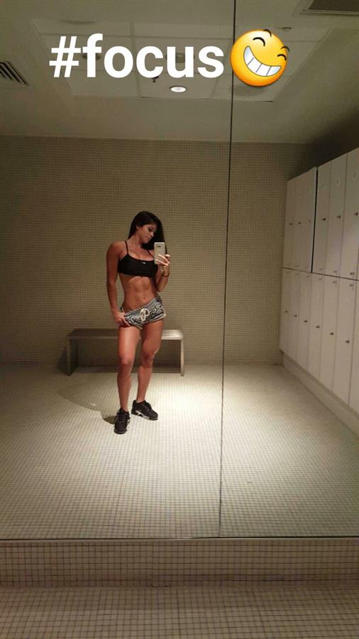 Michelle Lewin taking a selfie