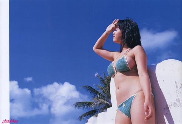 Ai Shinozaki in a bikini