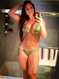 Michelle Lewin Bikini Selfie Pictures Michelle Lewin in a bikini taking a selfie