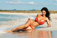 Denise Milani in a bikini