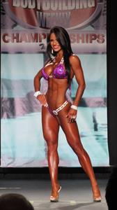 Michelle Lewin in a bikini