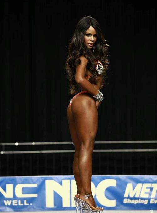 Yarishna Ayala Otero in a bikini - ass