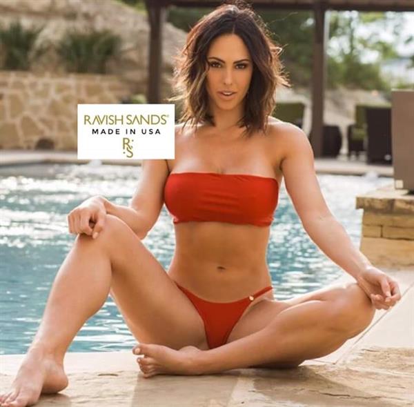 Hope Beel in a bikini