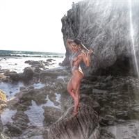 Hope Beel in a bikini