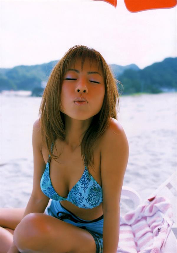 Ami Ayukawa in a bikini