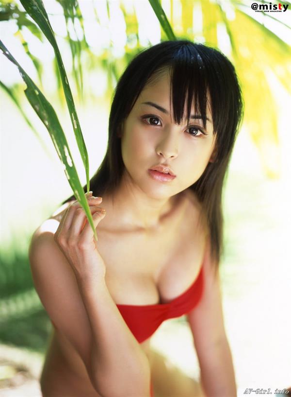 Anna Kawamura in a bikini