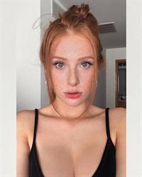 Madeline Ford taking a selfie
