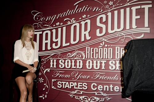 Taylor Swift 'Red' Tour Press Event in LA 8/20/13  