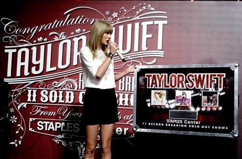 Taylor Swift 'Red' Tour Press Event in LA 8/20/13  