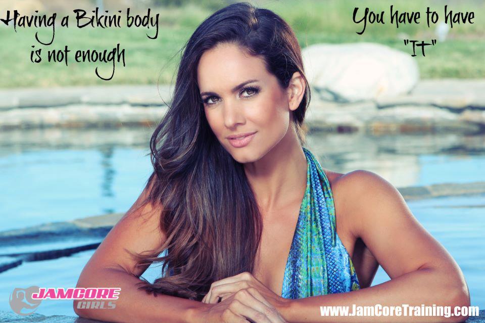 Brooke Mora in a bikini