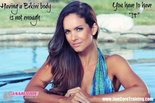 Brooke Mora in a bikini