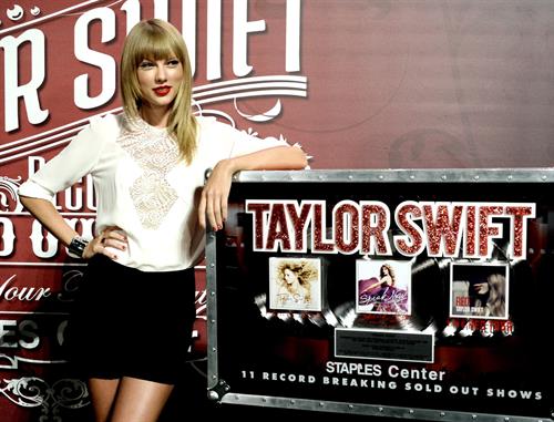 Taylor Swift 'Red' Tour Press Event in LA 8/20/13  
