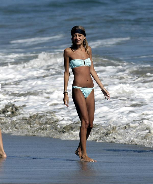 Nicole Richie in a bikini