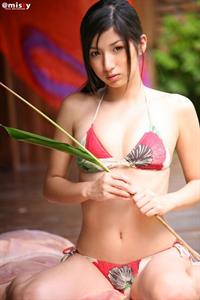 Asami Oda in a bikini